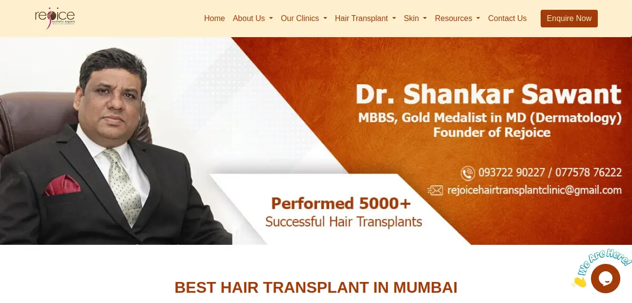 rejoice website Company